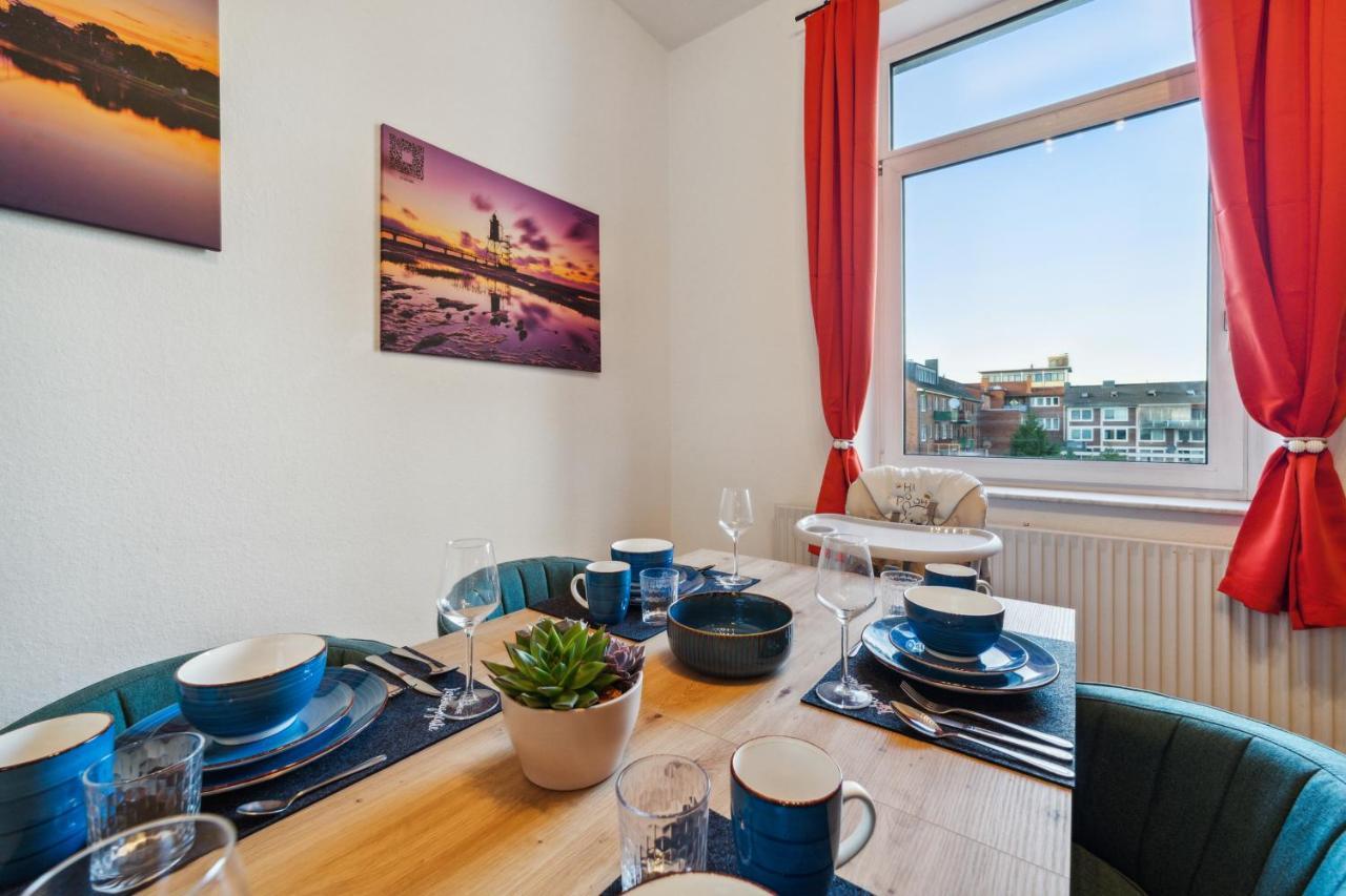 Infinity Stay: Bis Zu 4 Personen Zentrum Wassernah Netflix Wilhelmshaven Luaran gambar